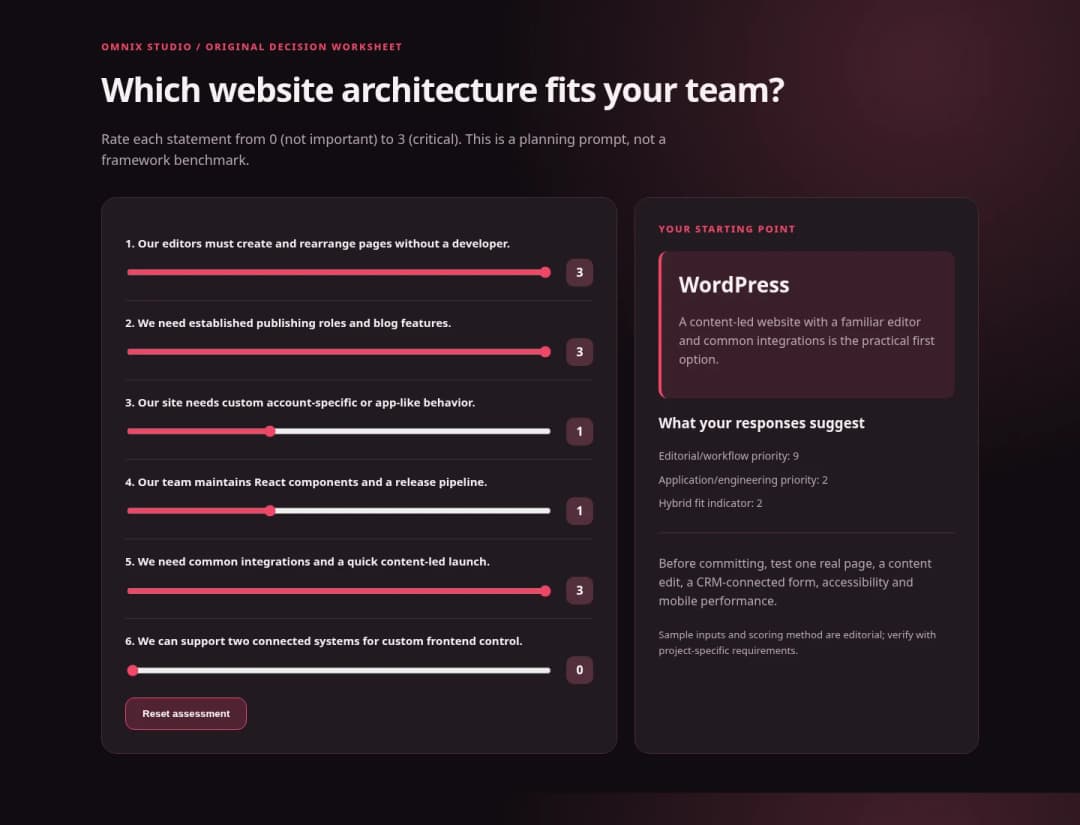 original platform workbook screenshot